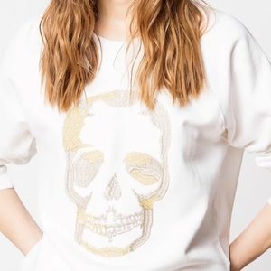 ZADIG & VOLTAIRE skull sweatshirt